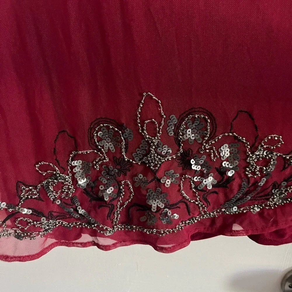 Xhilaration Sequin Tank Top - Picture 3 of 4